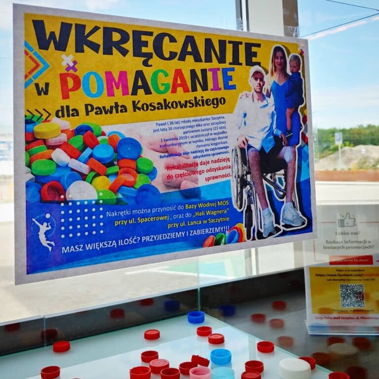 Wkręć się w pomaganie ze stacją Shell Szczytno!